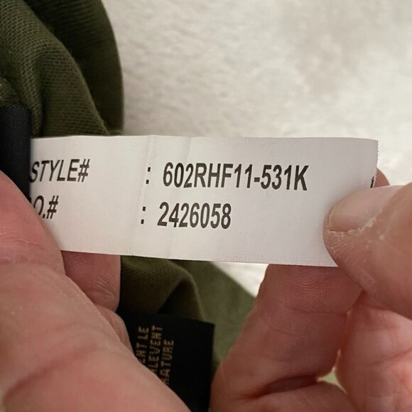 RedHead Mens Shirt M Green Henley Long Sleeve Cotton/Polyester Casual Everyday W - Picture 9 of 14